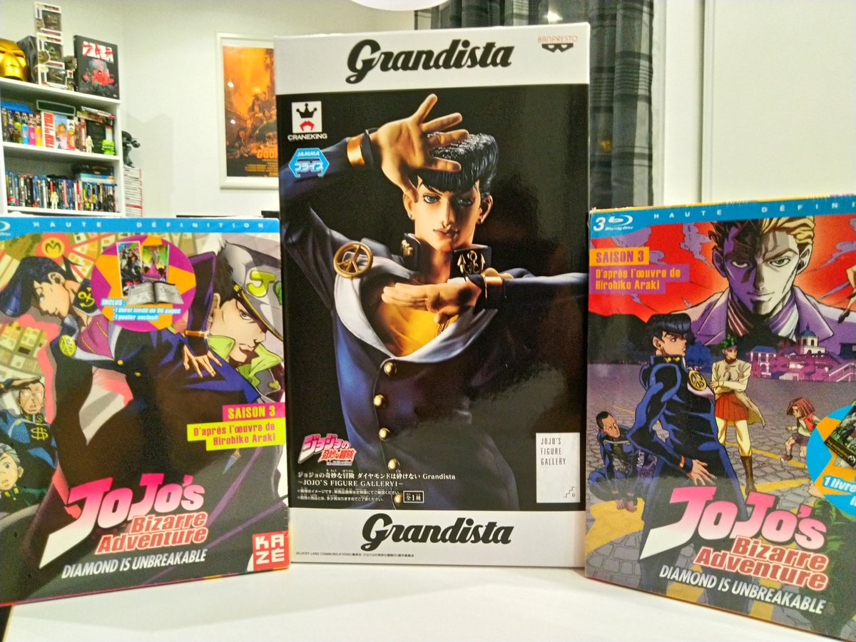FredZolf's tweet photo. #concours
Vous connaissez mon amour pour #JoJosBizarreAdventure
RT+FOLLOW @KazeFrance et @FredZolf et tenter de gagner l'intégralité de la saison 3 en Bluray avec la figurine de Josuke !
TAS le 20/10
ORA ORA ORA ORA ORA ORA ORA ORA ORA ORA ORA ORA ORA ORA ! https://t.co/oteLsyZWxl