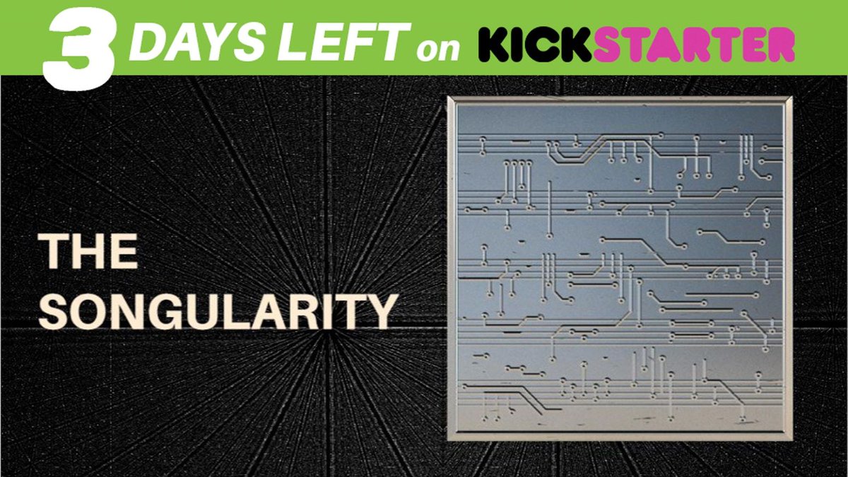 RyanBellGuide's tweet image. To all my #AI #ArtificalIntelligence #ML #MachineLearning #Futureist folks, please consider @botnikstudios #Songularity @kickstarter. None of that "forced a bot to watch" BS, they are the real deal! THX
THE SONGULARITY – a pop album by humans & machines buff.ly/2yoa6C7