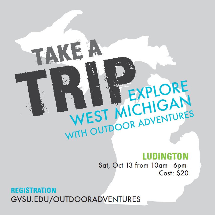 GVSURecWell's tweet image. Saturday, Oct 13. Join us on a hike through the scenic wilderness areas of Ludington State Park - an island studded lagoon, sweeping dunes, and wooded ravines. 🍂 Register at gvsu.edu/rec/events by Oct 11 #exploreMI #GVgetOA #unpluggedGV