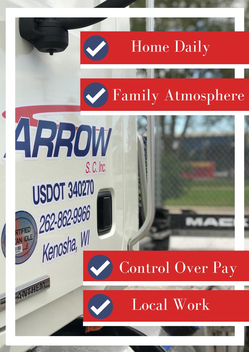 ArrowTransGroup's tweet image. The Arrow Transportation Group is not only #1 in Customer Solutions, but we make our driver's a premium. See for yourself why YOU should be along with us for the ride. 👇🚛#TheArrowTransportationGroup #DriversNeeded #WeWantYOU #NumberOne