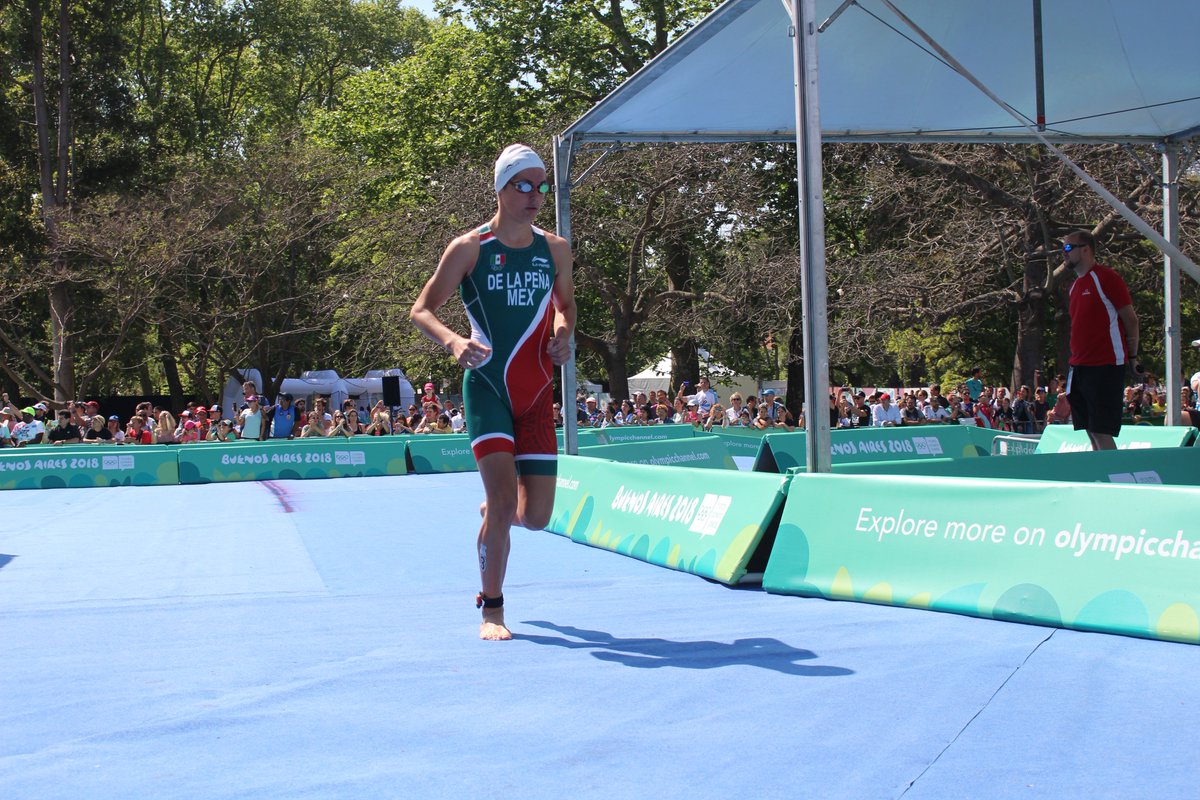 TRIARG's tweet photo. La competencia masculina de #Triatlón en @BuenosAires2018 no contó con la participación de un representante argentino. Los mejores latinoamericanos:
8- Cristóbal Baeza Muñoz 🇨🇱
11- Cristian Triana Peña 🇨🇴
12- Javier De La Peña 🇲🇽
17- Gabriel Terán Carvajal 🇪🇨 https://t.co/6WoVmzEtUo