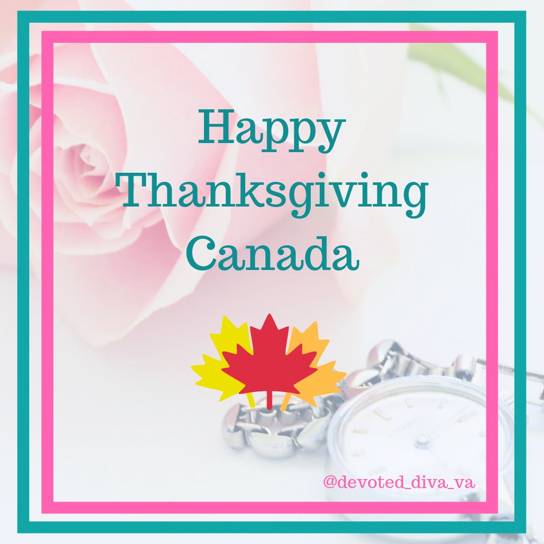 diva_devoted's tweet image. Happy thanksgiving to all of my Canadian friends. I will be spending this time with my family who I am so thankful for. What are you thankful for?
#businessowner #devoteddiva #socialmedia #bossgirl #entrepreneurs #canada #ontario #empower #business #turkey #thanksgiving #thankful