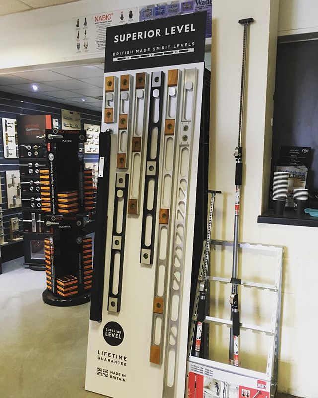 SuperiorLevel's tweet photo. New POS stand at Mercer &amp; sons (Mastool) why not pop in and get your hands on them! 👍👌 #britishmade #superiorlevel https://t.co/nRYNPjOJAB