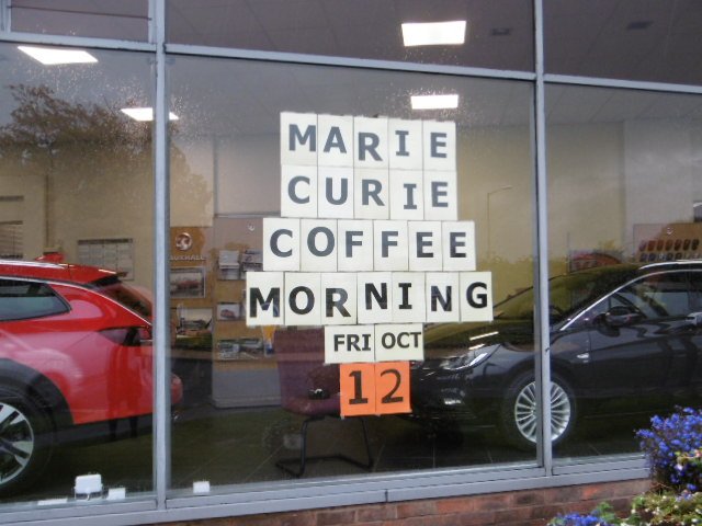 RyedaleGarages's tweet photo. Friday 12th Oct is our 25th Marie Curie Coffee Morning - so far we have raised £42070 please come and help us support them again! https://t.co/QrtG2YiuPF