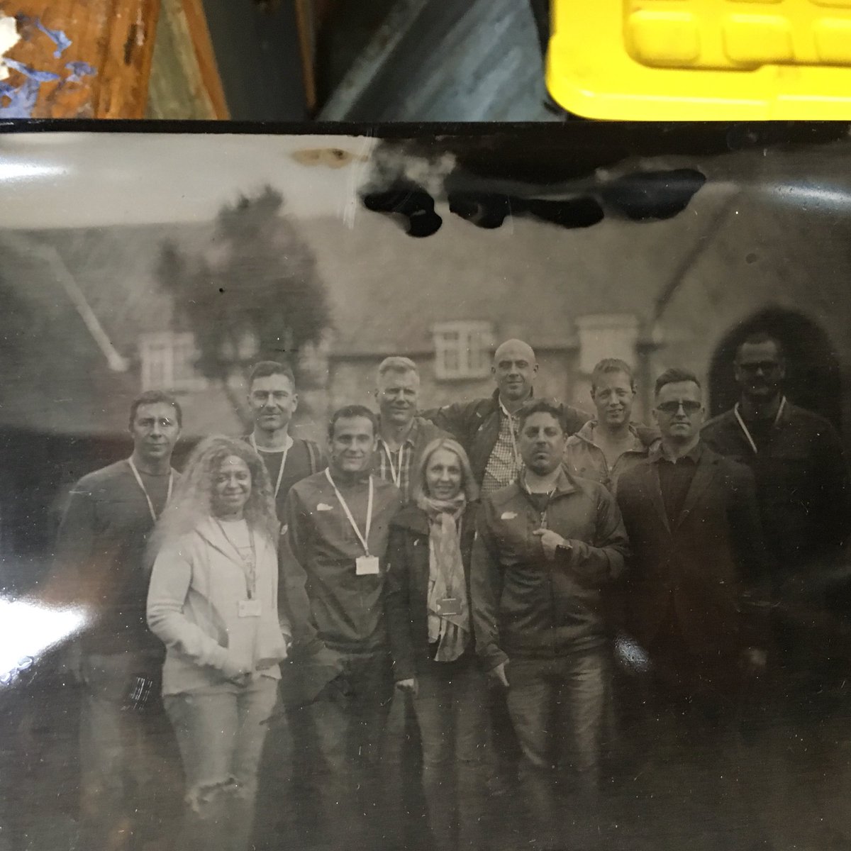 Another bonkers day travelling though time with everyone <a href="/Pfizer_UK/">Pfizer UK</a> and @chronyko @StPierreHotel #Victorian #Portraits #Travelling #Darkroom #WetPlateCollodion #TinTypes
