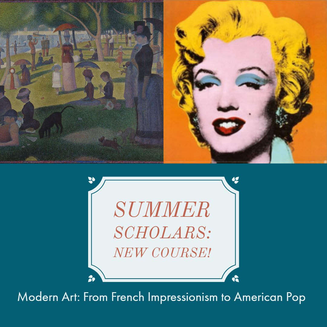 NDPreCollege's tweet image. NEW COURSE being offered in Summer 2019! Do you love art and history? This is the class for you!  Check it out at precollege.nd.edu/courses/modern….  #NDPreCollege #precollege #precollegeprograms #artcourse #arthistory