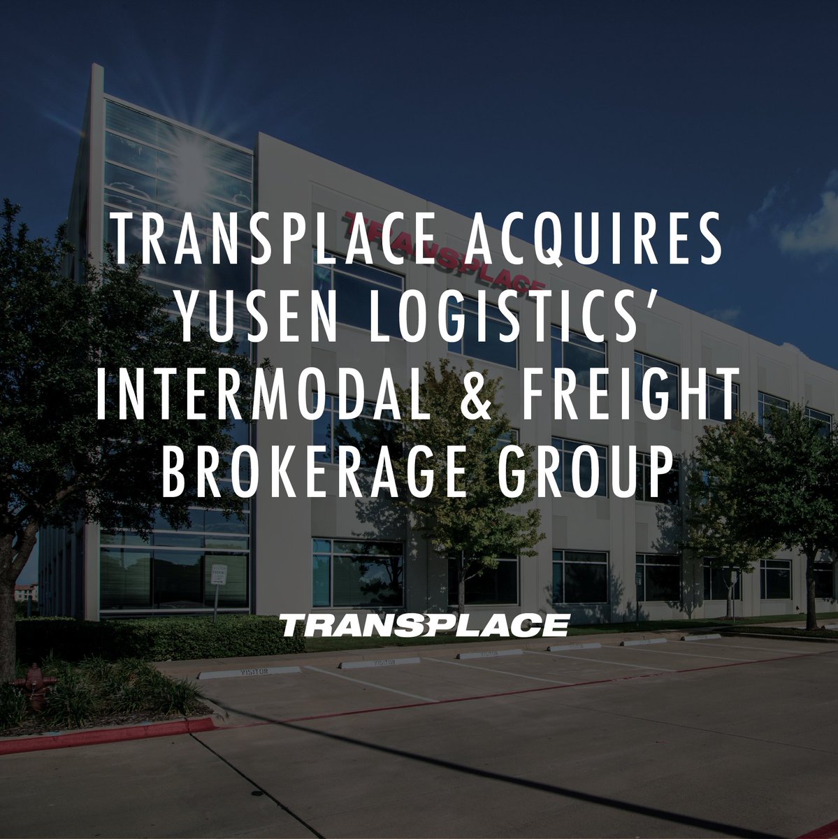 Transplace's tweet photo. Transplace Acquires Yusen Logistics’ Intermodal &amp; Freight Brokerage Group >> https://t.co/Kvf7QXUxQn https://t.co/7cQQKHmP42