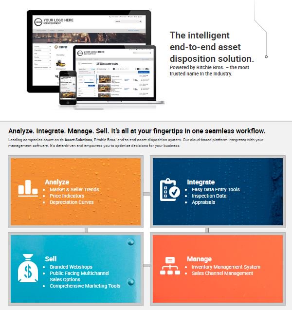 Ritchie Bros. on Twitter "Ritchie Bros. introduces new online asset