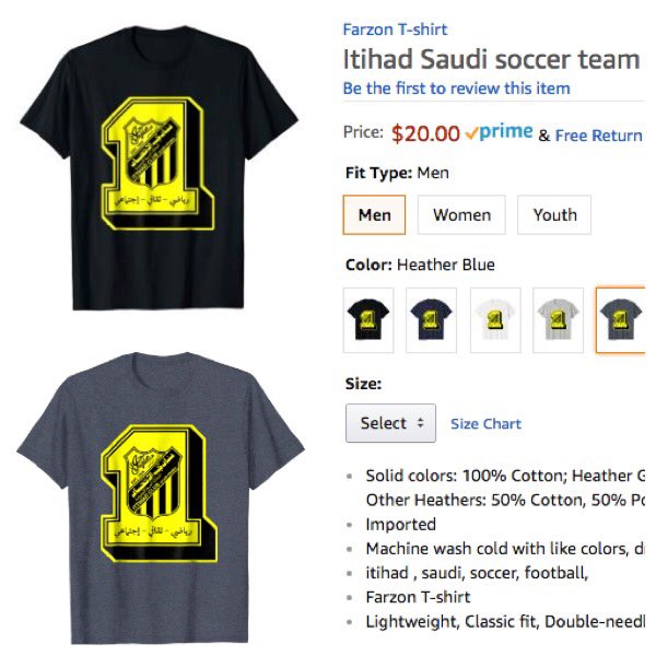 farzontshirt's tweet photo. فارزون تيشيرت / Farzon T-shirt
•
•
تيشيرتات نقوم بتصميمها وبيعها عن طريق موقع آمازون، يمكنك الشراء عن طريق آمازون
•
•
جميع التيشيرتات الان فقط ب 20$ لمده محدوده 

@Ready2Ad https://t.co/MHS3Q3A5Xo