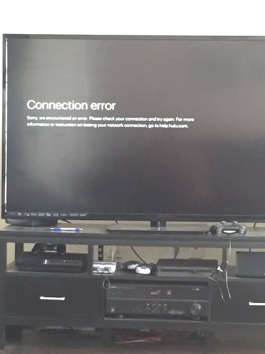 jinman6174's tweet photo. @hulu_support your live tv stream keeps kicking me out while I’m watching a channel. Been doing this for a few weeks now. Screen shows connection error for few seconds and goes back to home screen. https://t.co/9GKE8ljpMt