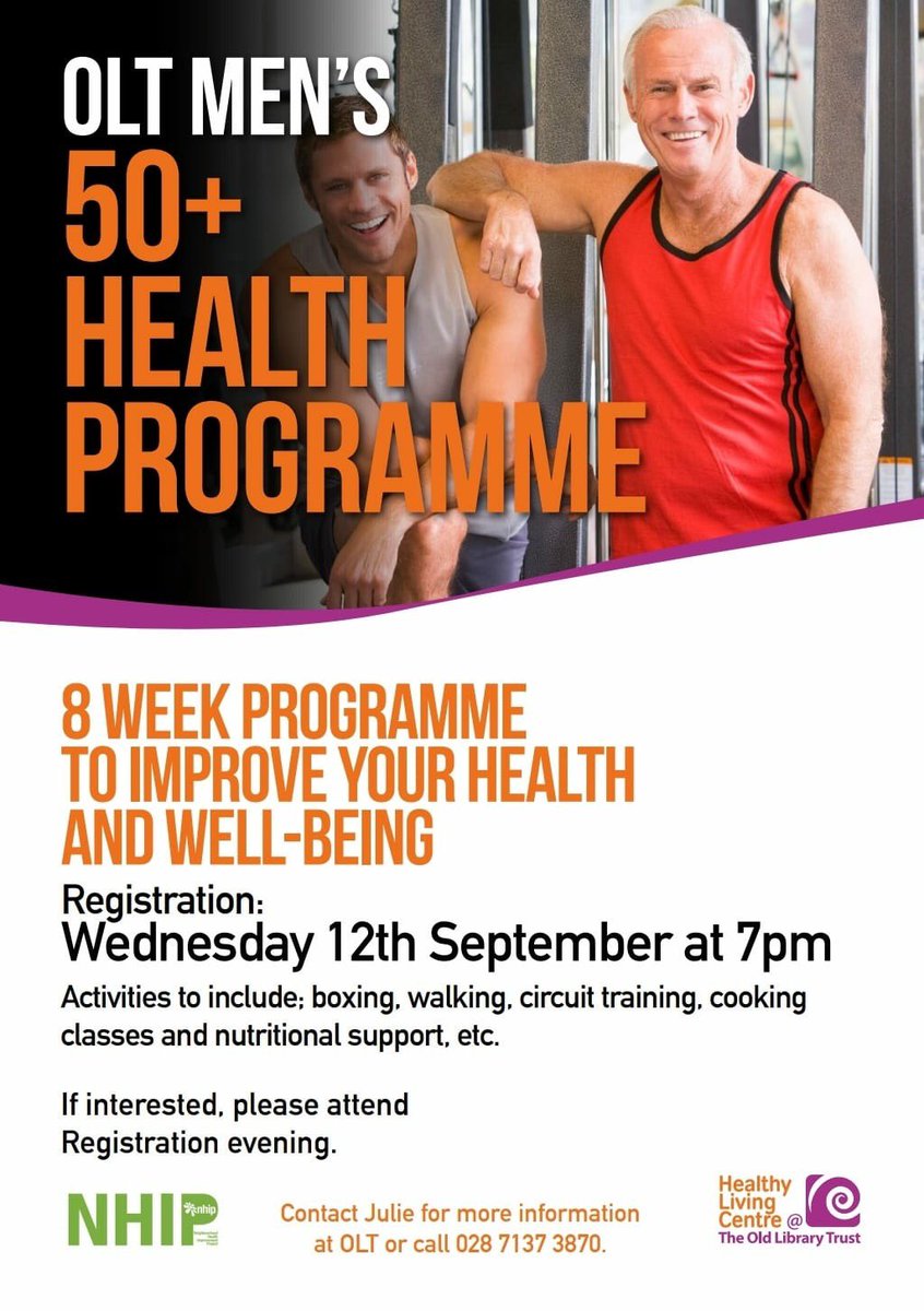 GeorgeMcGowan7's tweet image. Few new programmes well under way @OLTHLC funded by The NHIP. Mens health &amp;amp; beginners walking club. Contact the OLT if you are interested. Still a few places available  #communityfitness #NHIP #exerciseforall