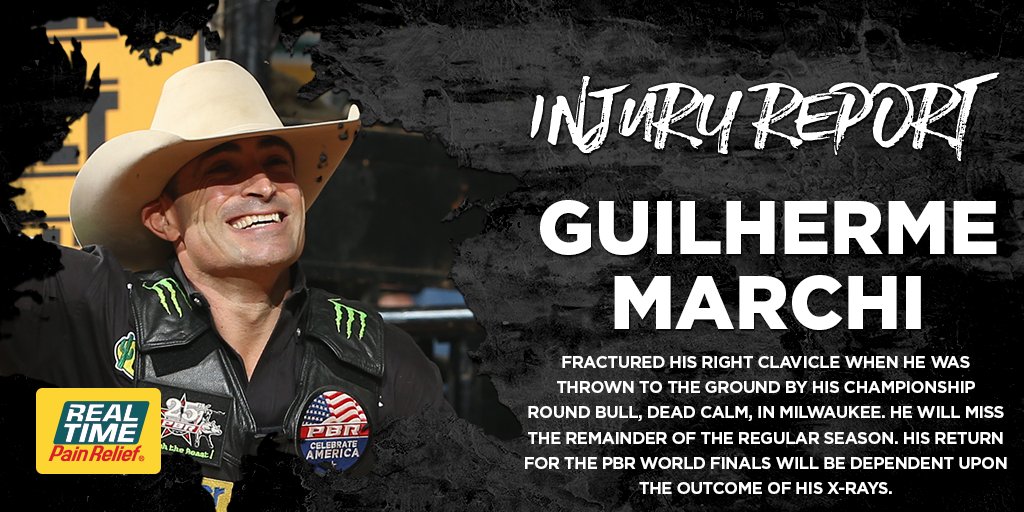 PBR on Twitter "Injuries are part of the sport. This wasn't what
