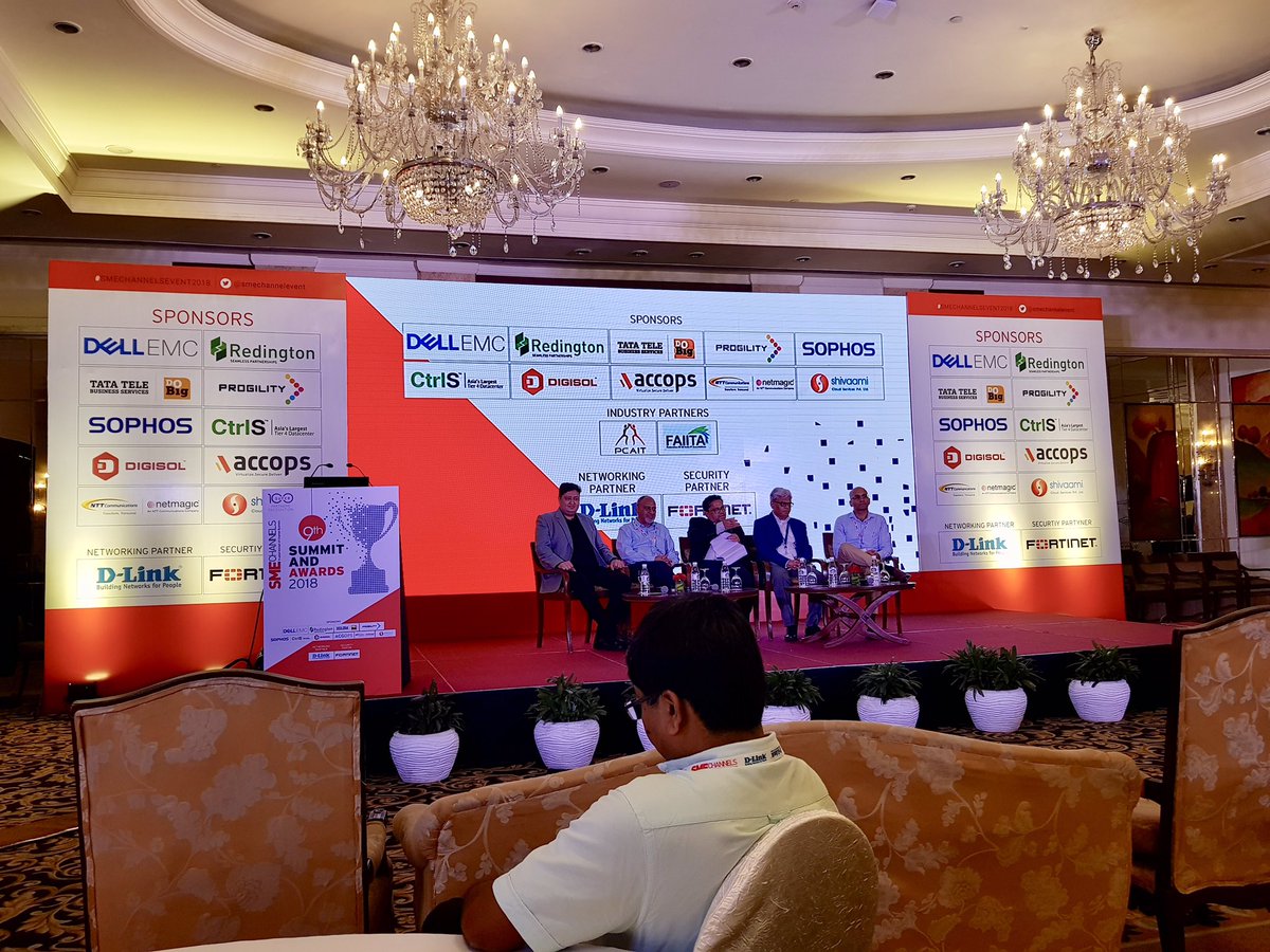 Tushar0505's tweet image. Thanks for inviting me as a Panellist in #SMEChannels Summit &amp;amp; Awards. It was a pleasure to be part of an insightful and engaging panel discussion on &quot;Partners&apos; Growth in Digital Transformation journey and Future of Partners ERA.&quot;
#SMEChannelsEvent2018 #DigitalTransformation