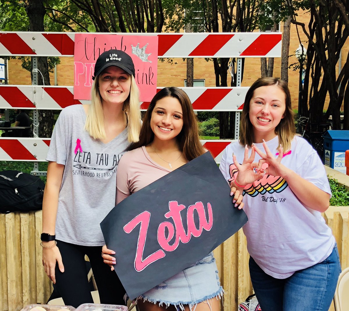 Have you stopped by our table yet? Monday is bake sale day so stop by the UC Mall before 2 and pick up a sweet treat to raise money for breast cancer awareness!! 🍰🍪