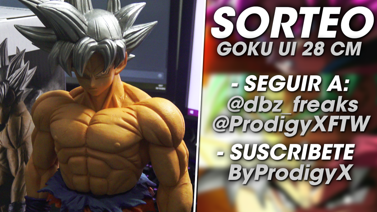 ByProdigyxDBS's tweet photo. 🔴 SORTEO FIGURA GOKU ULTRA INSTINTO DOMINADO DE 28 CM.
- SEGUIR A:
@dbz_freaks  
@ProdigyXFTW 
- ESTAR SUSCRITO A:
https://t.co/EvktO3BJSm

MUCHA SUERTE! ❤️ https://t.co/1o8qeryRK2