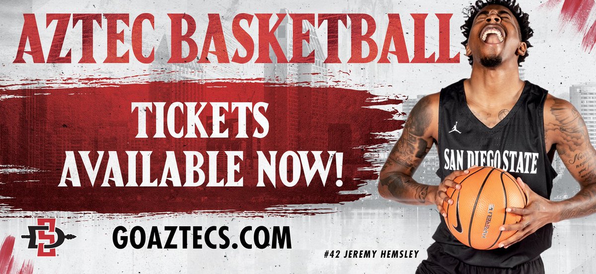 This week be on the lookout for the new <a href="/Aztec_MBB/">San Diego State Men's Basketball</a> billboard! 👀🏀

Season tickets: bit.ly/2OBPtwg

Holiday Packs for 6 games, including BYU game: bit.ly/2Ro5Dbg