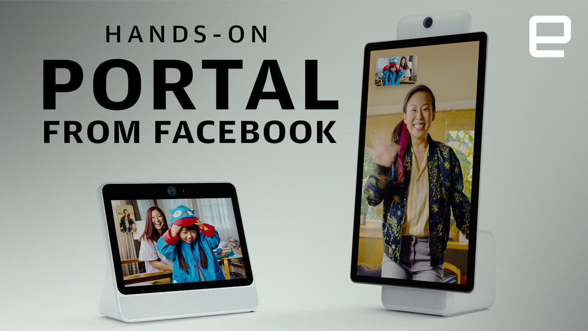 Facebook's Portal smart displays aim to fix video chat: engt.co/2ONC30j https://t.co/bTfta8KHbX