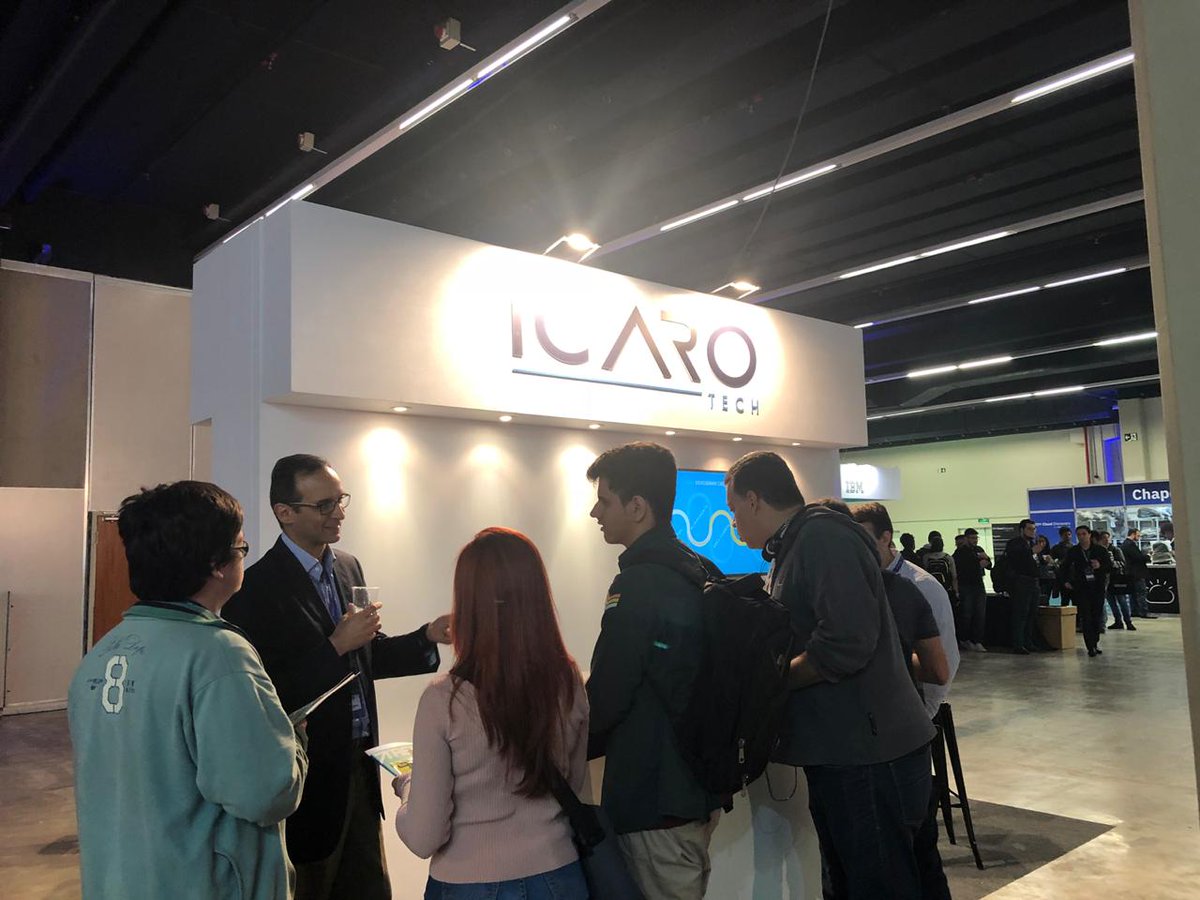 icarotech's tweet photo. Marcando presença no #IBMCloudDiscovery em SP. Assista o evento online: https://t.co/Rr2SvEeEhN. E programe-se que amanhã tem entrevista do nosso CEO @laertesabino com cases reais de #IntelligentAutomation https://t.co/vmmPmpLdRb