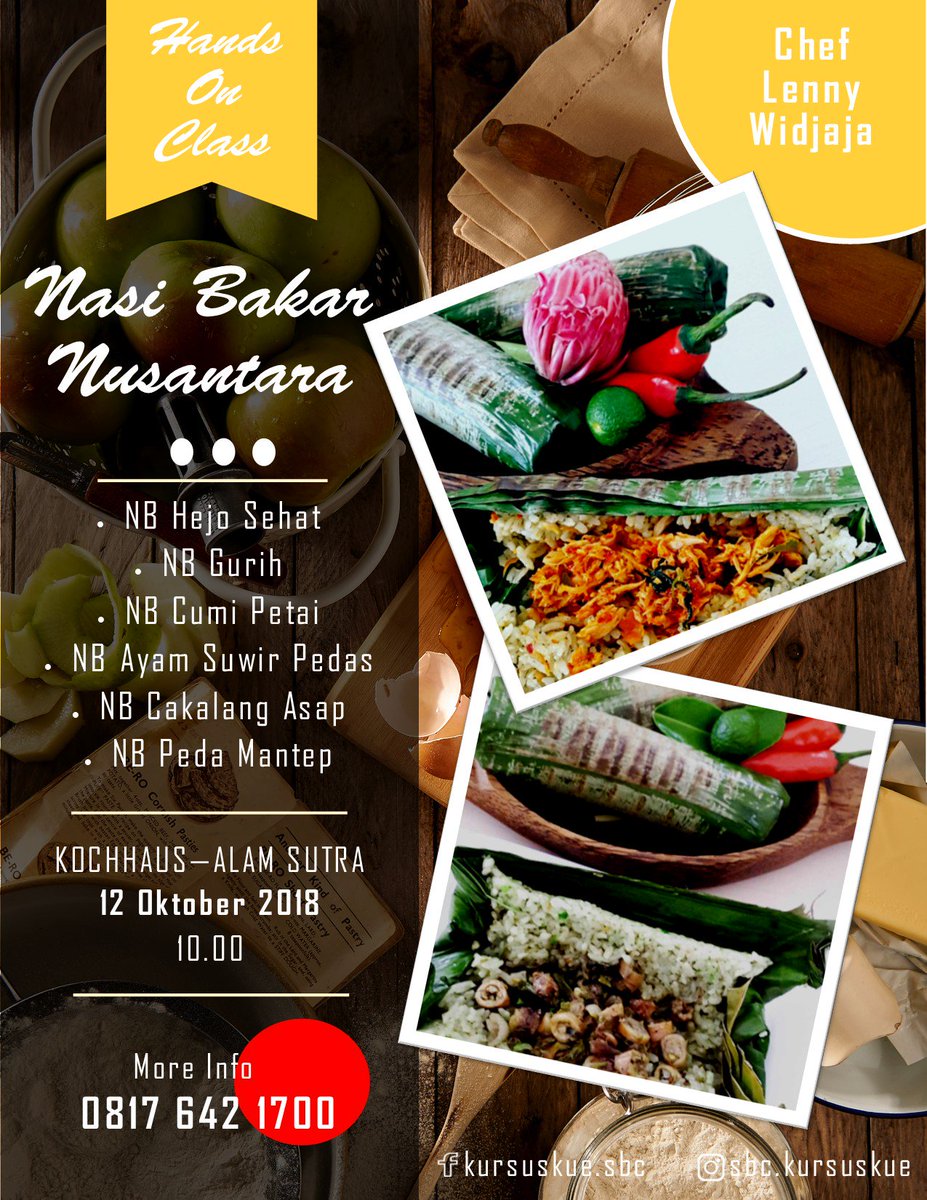 sbc_lenny's tweet photo. #nasibakar #bakingcourse #bakingcenter https://t.co/qIxSrfgCwS