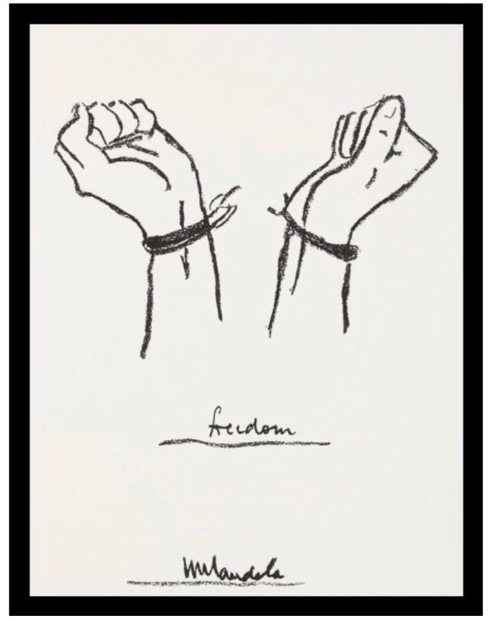 Mandela Prints On Permanent Display At @StGeorgesHall