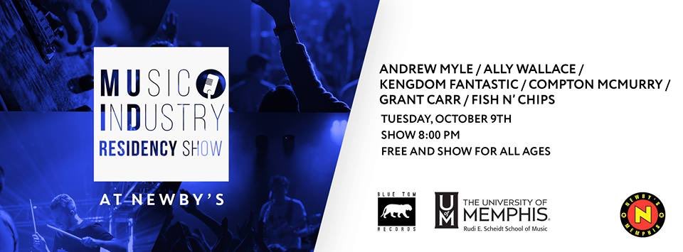 Join us tomorrow night for the Memphis Music Residency Show at 8 p.m. featuring a combination of impressive musical talent that you don’t want to miss! 🎸🎶 #SeeYouAtNewbys