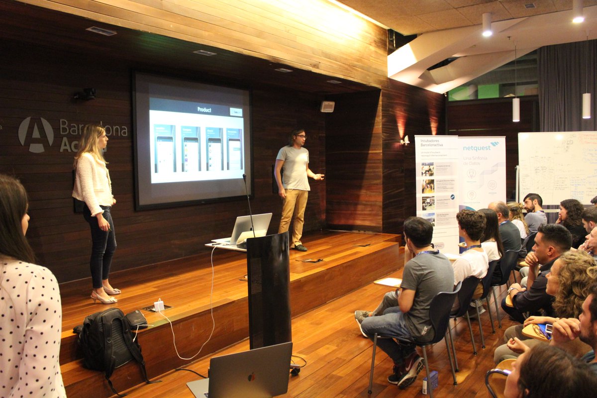 Great pitch from the new <a href="/GasPortApp/">Gasport</a> team at the #ESOMAR Research Rally - a mobile platform connecting usual drivers with independent and most affordable gas stations in and around #Barcelona  <a href="/netquest/">Netquest</a> <a href="/barcelonactiva/">Barcelona Activa</a> @aneimo_oficial #GeneracionHeura