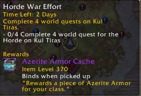 images Azerite For The Horde twitter