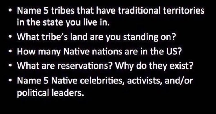 1NativeSoilNerd's tweet image. Loving all the #IndigenousPeopleDay &amp;amp; #INDIGENOUSinSTEM shoutouts! One thing I’d like to challenge all of us to do today, is take the time to answer (or research) these questions, in effort to learn about the traditional land stewardship indigenous Nations have where you live! 💛