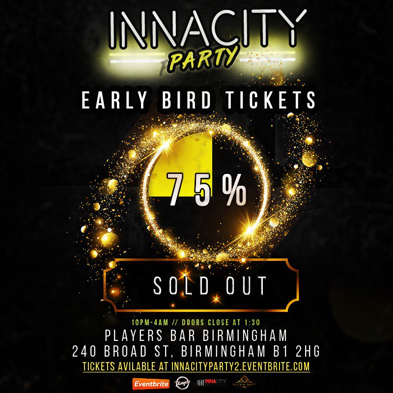 lucyymac_'s tweet photo. #innacityparty

Yoooooo this is crazy 🤪🎉

75% sold out???

All you people that haven’t bought your ticket, what are you doing?

Get your tickets quick kids 🎟👉🏾
https://t.co/KYycT4ao71 https://t.co/RTUbyr6Io9