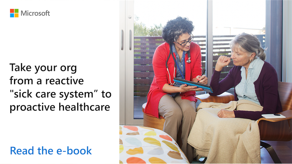 Demystify #AI and learn how it can help solve #healthcare challenges. Get the interactive eBook: http://msft.social/GgxsyQ