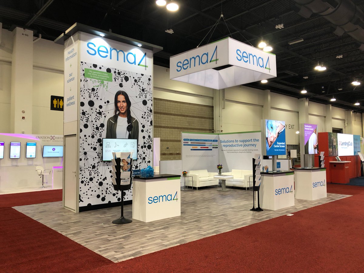 sema4's tweet photo. Are you at #ASRM2018? Come join us at booth 213 to learn more about our reproductive health solutions - we'd love to talk to you! #ASRM #ASRMdenver #sema4 https://t.co/ZsLVqoWK5k