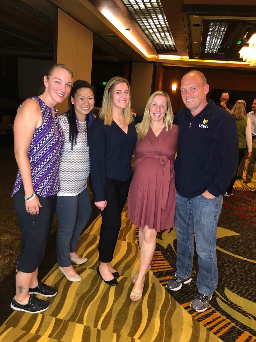 BrandyLynch's tweet photo. Had a fabulous time at the @SHAPE_Colorado convention!! So happy to see my @UNCSportPed crew & enjoyed reppin’ @HeartZonesInc w/ @sandy14moore & @sallyedwards!! Great company, great products, & great people looking to take #physed to the next level! #home #zonetraining https://t.co/fqhq3iuwgb
