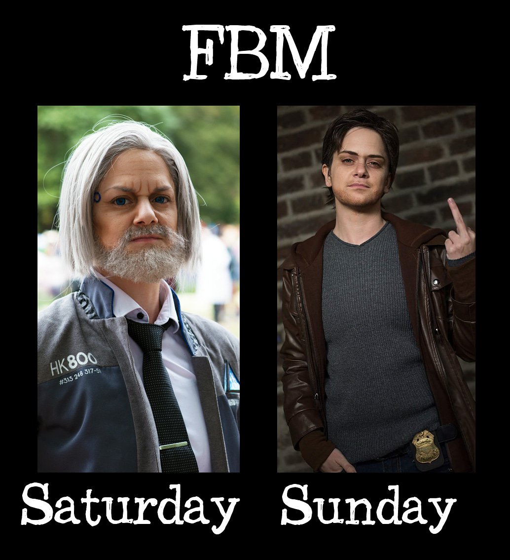 EnigmaInTheDust's tweet photo. FBM lineup
Saturday: Android Hank/HK800
Sunday: Gavin Reed
https://t.co/go5jIV8R4F
#Detroitbecomehuman #hankanderson #dbh #dbhcosplay #hankandersoncosplay #gavinreed #gavinreedcosplay #androidhank #reverseau #dbhreverseau #hk800 #reverseau #fbm #hk800cosplay #androidhankcosplay https://t.co/qTRmImZ228