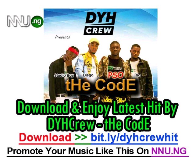 Sparkle21364993's tweet photo. #NNUIncome - 1Download and Enjoy Latest Hit By DYHCrew - tHe CodE >>> https://t.co/WGtMX1jCfz
#MusicMonday #Wizkid #davido #Trending #NaijaBoy https://t.co/zTYQKSPxIq