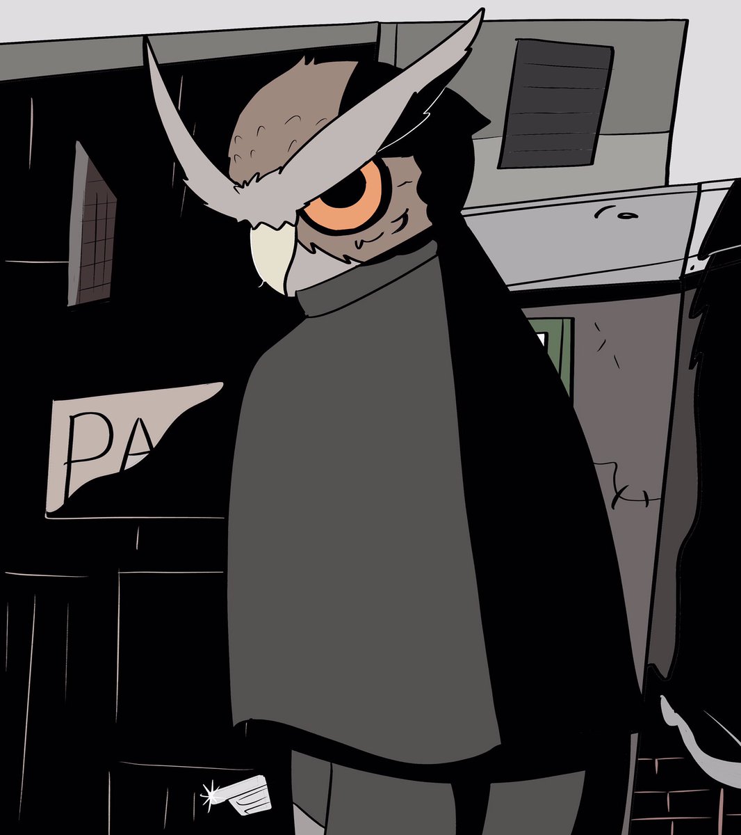 PapayaPodcast's tweet photo. Owl boy priest #damnview https://t.co/ESjwAeBzF5