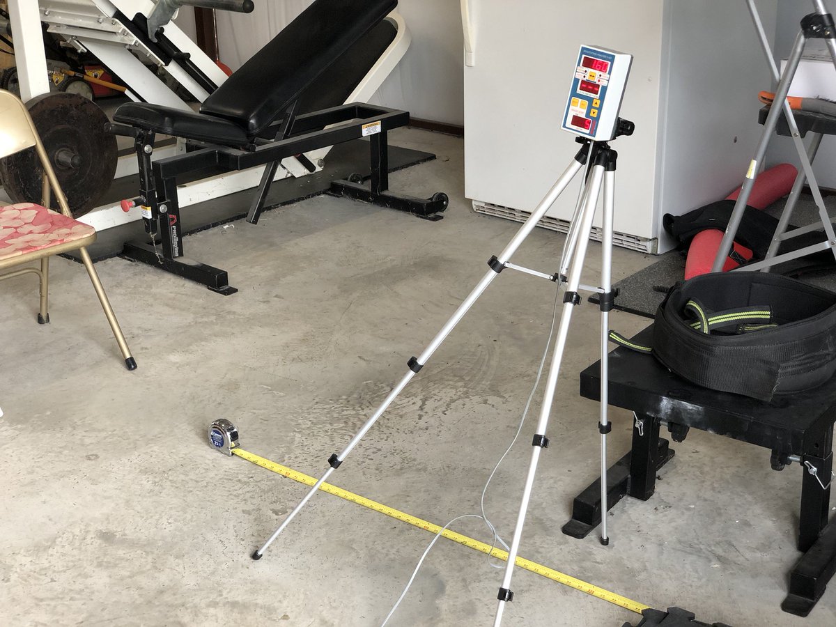 MonteSparkman's tweet photo. Got bar speed?????? #stsathleteperform now has a way to implement #VBT!!!! #betterlate #thannever #tendo #speedkills https://t.co/OjtvTRyHKJ