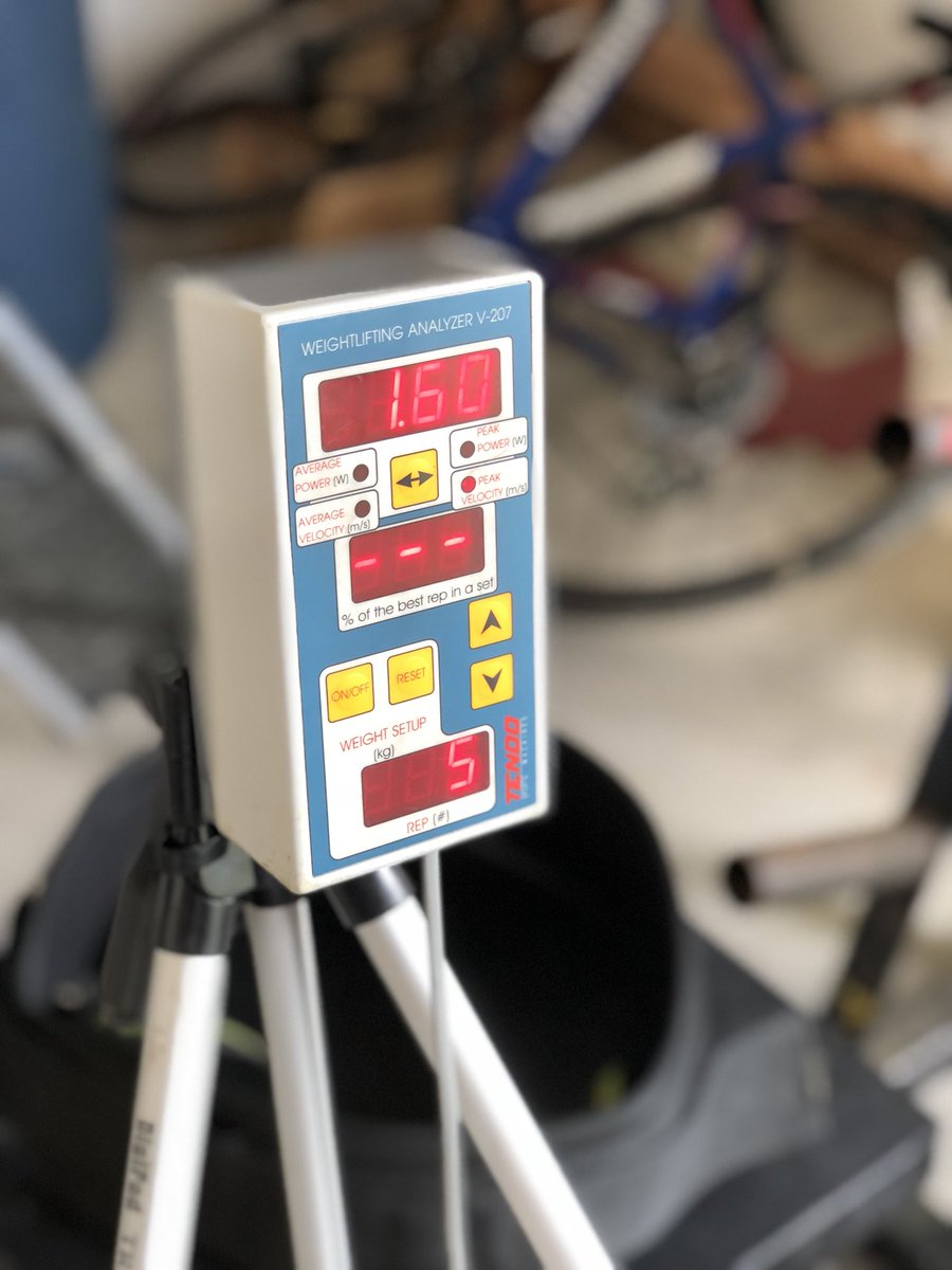 MonteSparkman's tweet photo. Got bar speed?????? #stsathleteperform now has a way to implement #VBT!!!! #betterlate #thannever #tendo #speedkills https://t.co/OjtvTRyHKJ