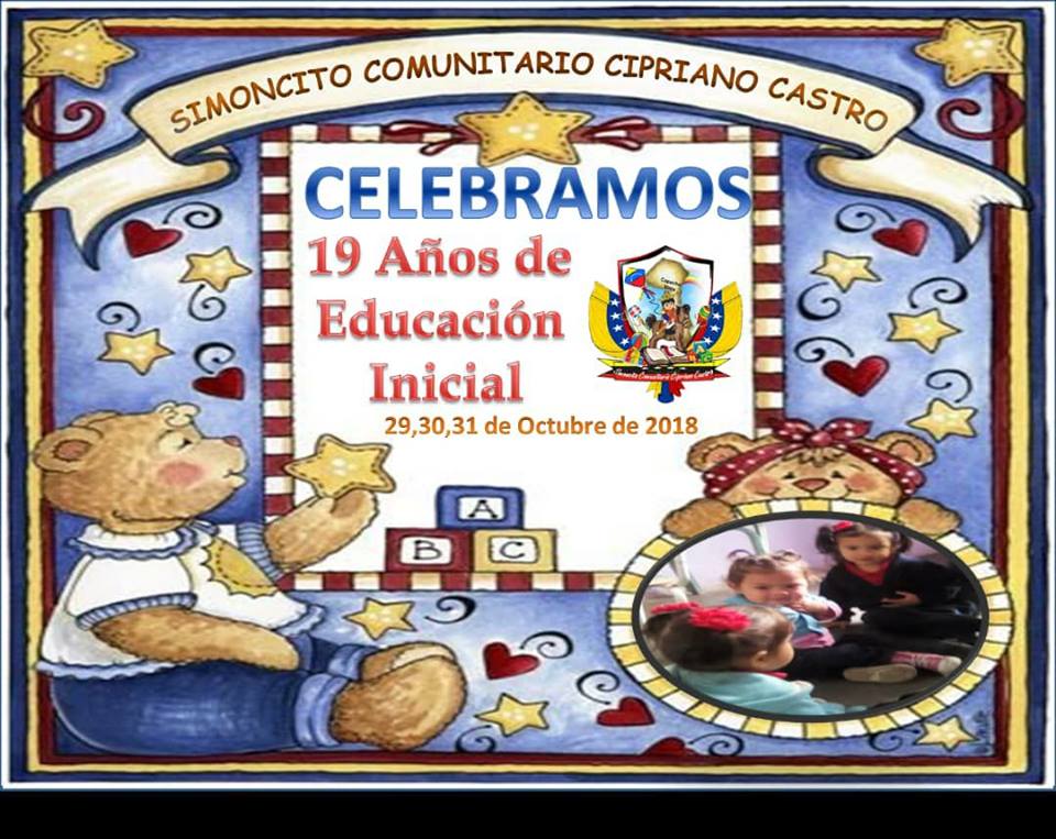 JILIBERTAD's tweet photo. Nuestras instituciones celebran los 19 años de Educación Inicial @Mineducacion @CINICIALTACHIRA @CoordLibertad @psuvaristobulo https://t.co/6y730ffEL5