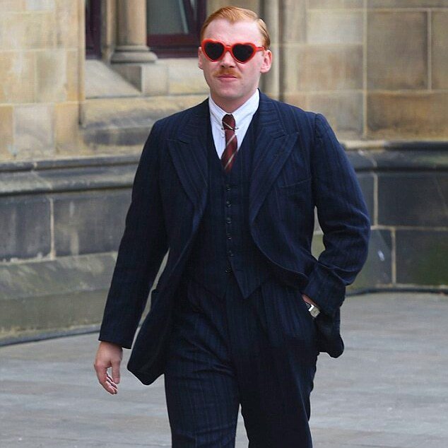 GrintersFamily's tweet photo. First look at:
Rupert Grint in 'The ABC Murders' 
Emma Watson in 'Little Women' https://t.co/uNTDbTejpX