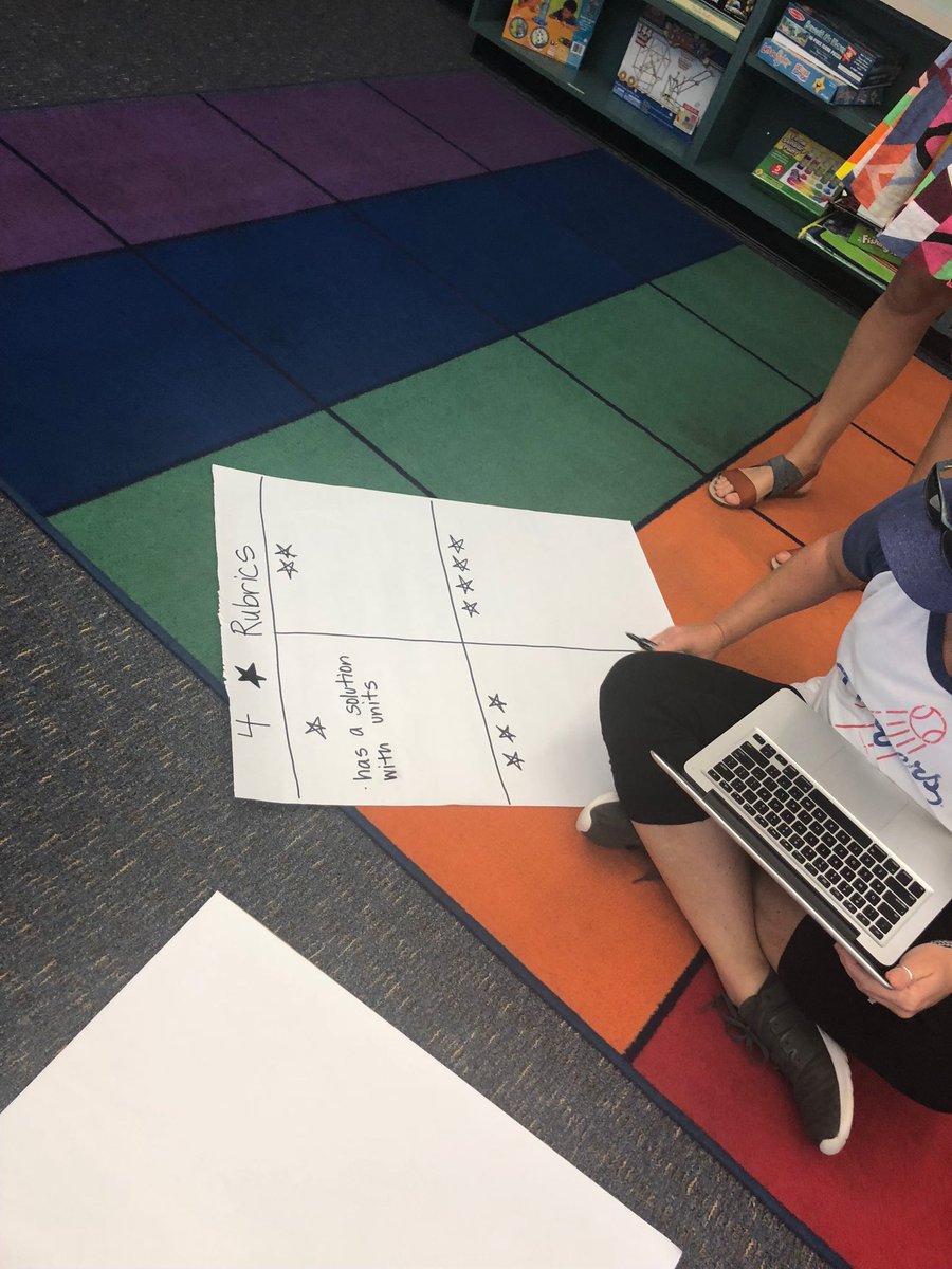 LAFSDMaddux's tweet photo. @NDavisTeacher Presenting and sharing information on 4 Star Rubrics! #lafsf #becausekids https://t.co/qsg2o1s0bK