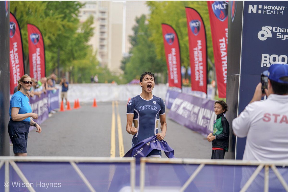 Queens University of Charlotte (@queensuniv) on Twitter photo A photo speaks a thousand words. Michael Sosa â20 had a passionate ending, finishing first in his group at the <a href="/majorleaguetri/">MajorLeagueTri</a> event over the weekend. S/O to our tri team for their dedication. (photo provided by: Wilson Haynes). A photo speaks a thousand words. Michael Sosa â20 had a passionate ending, finishing first in his group at the <a href="/majorleaguetri/">MajorLeagueTri</a> event over the weekend. S/O to our tri team for their dedication. (photo provided by: Wilson Haynes).