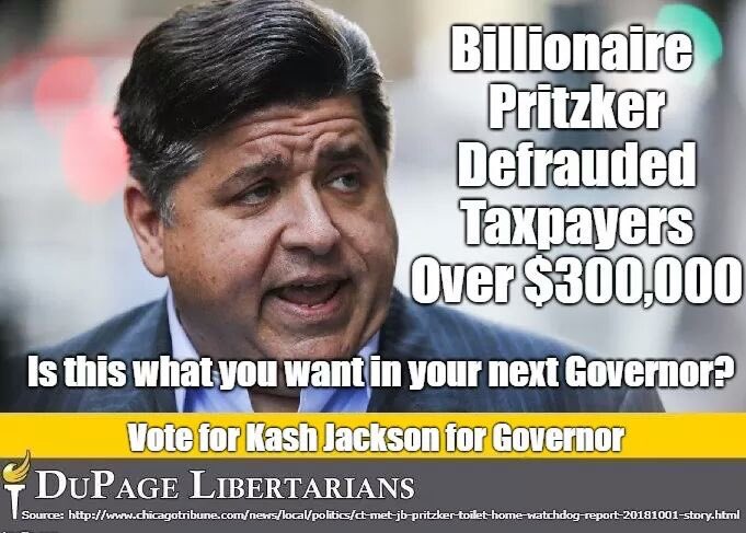 LetThemLiveNow's tweet photo. @TheresaKudia @GOPPollAnalyst @JBPritzker @GovRauner Check out #Libertarian @KashJackson2018 common sense citizen candidate. 20 year US Navy vet running for #ilgov
#twill #rejectjb #resistjb #teamjb #SchemeToDefraud #ShitterGate #GoldRush2018 https://t.co/9h9zqPzQ99