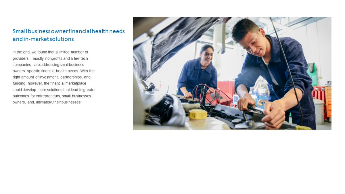 V_Dougherty1's tweet photo. Do you know the current challenges of your smallest small business customers? Read the study from @CFSInnovation https://t.co/Y4k07M6T9T https://t.co/jldzcZnEic