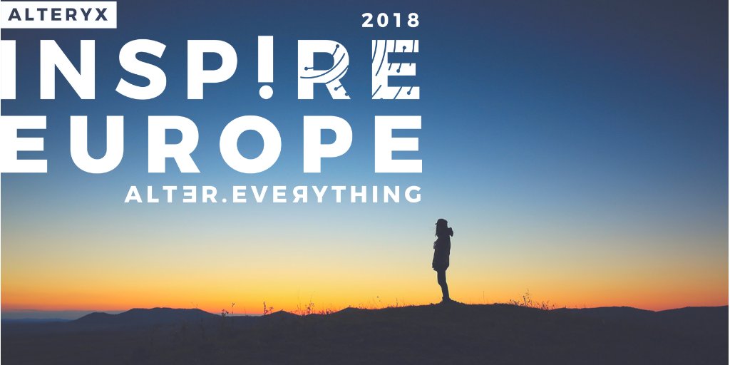 alteryx's tweet photo. Inspire Europe! Today was awesome, we cannot wait to rock you tomorrow. The Doors open at 830am...dont be late! #AlteryxEU18 https://t.co/1YiV7grGQV