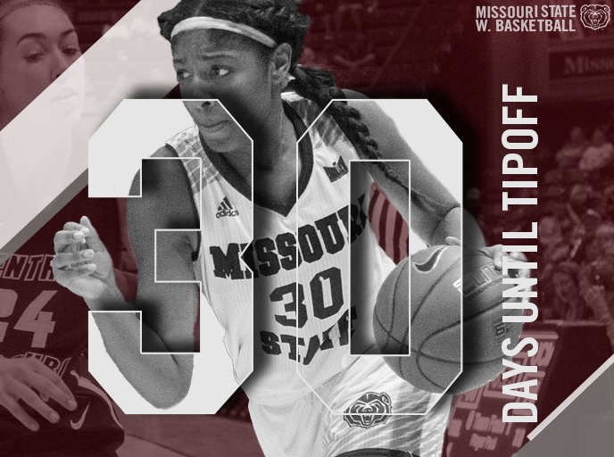 MoStateWBB's tweet photo. One month! Let's GOOOO!

3️⃣0️⃣ Days!

#MSUBears #LadyBears50 https://t.co/VD8kTfx9h8
