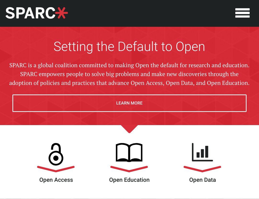 SPARC_NA's tweet image. SPARC's delegation is on our way to #OpenEd18! Look out for @txtbks @MoNyamweya @TanyaSpilovoy @babbhailey and all 24 of our #LeadOER fellows. sparcopen.org/our-work/open-…