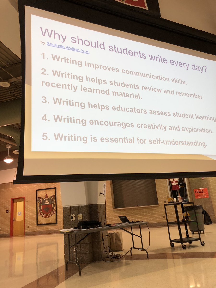 MrLehnert2's tweet photo. Very happy with the morning PD and sharing #processandproduct strategies for #reflectivewriting in all curriculums. #LeadersInLearning #weallteachwriting #writingacrosscurriculums #metacognition https://t.co/y0FlLQ0ccI