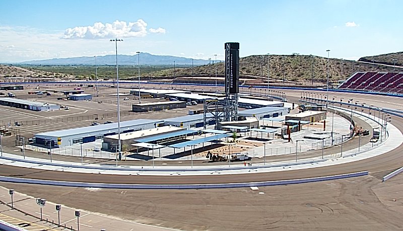 PhxAreaSports's tweet photo. With just over a month away from #NASCAR at @ISMRaceway, check out the LIVE progress of the construction going on in the new infield! So excited and can't wait for next month! #xfinityseries #CWTSeries #MonsterEnergy https://t.co/DzcRFOh1fi https://t.co/Usr7pqRoHn