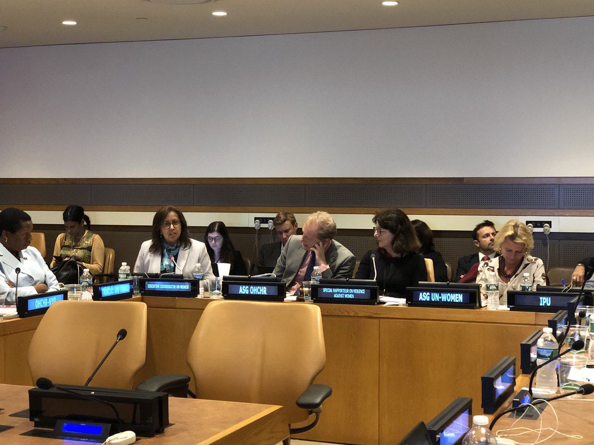 iKNOW_Politics's tweet photo. .@Purna_UNW of @UN_Women says that women’s political participation is both an enabler &amp; an outcome of #genderequality &amp; that #VAWP is associated with a global struggle &amp; backlash against the idea &amp; the engagement of #womeninpolitics. https://t.co/vvmjdmSvu2