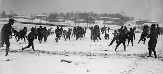 BOO_KRRP's tweet photo. This just in. Massive snowball fight reported on the Canadian border. This morning thousands of Canadians and Americans shared in the worlds largest snowball fight, showing us that despite our differences we are still friends in North America. God bless the US and Canada. https://t.co/iS9xpMWgwB